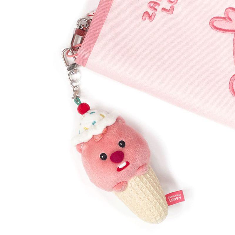 韓國連線 Zanmang Loopy 露比 冰淇淋吊飾-細節圖3