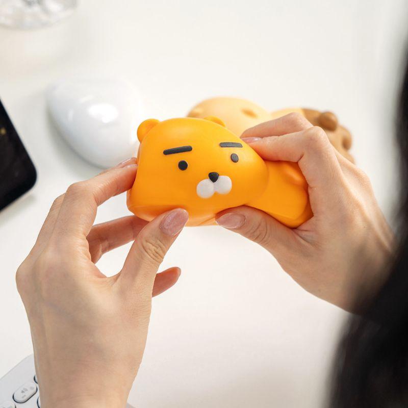 韓國連線 Kakao friends 萊恩 春植 手腕墊-細節圖2