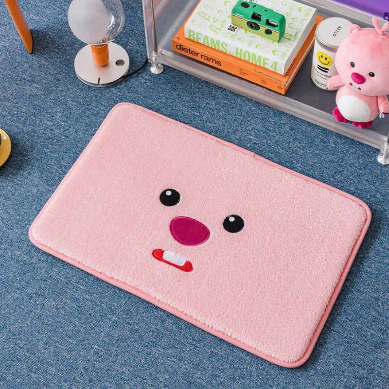 韓國連線 Zanmang Loopy 露比居家室內記憶棉絨毛地墊-細節圖2