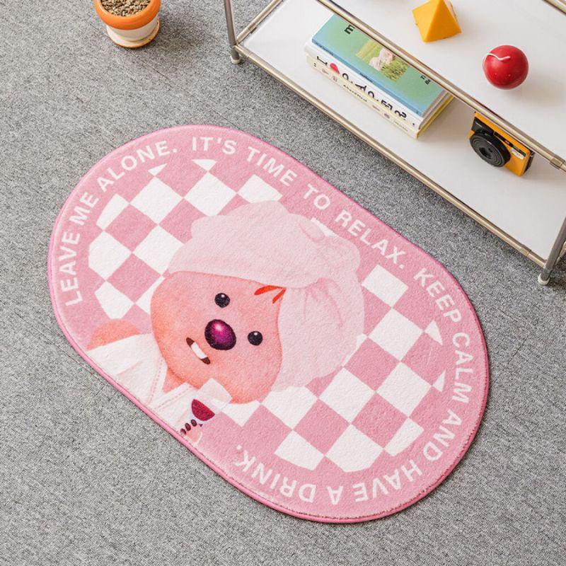 韓國連線 Zanmang Loopy 露比居家室內記憶棉絨毛地墊-細節圖3