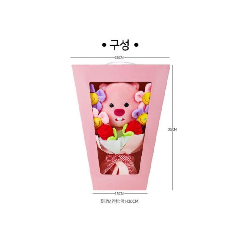 現貨 Zanmang Loopy 露比玩偶花束-細節圖3