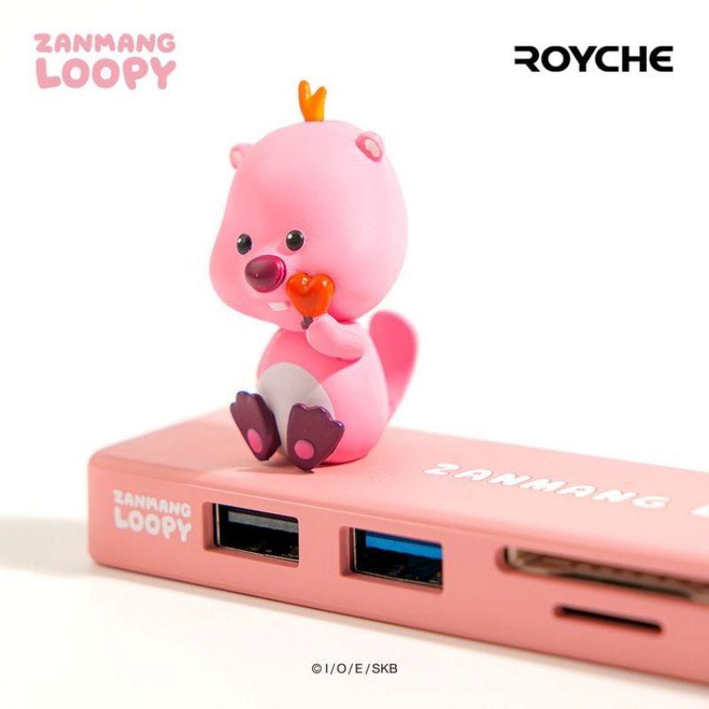 韓國連線 Zanmang Loopy 露比五合一集線器-細節圖2