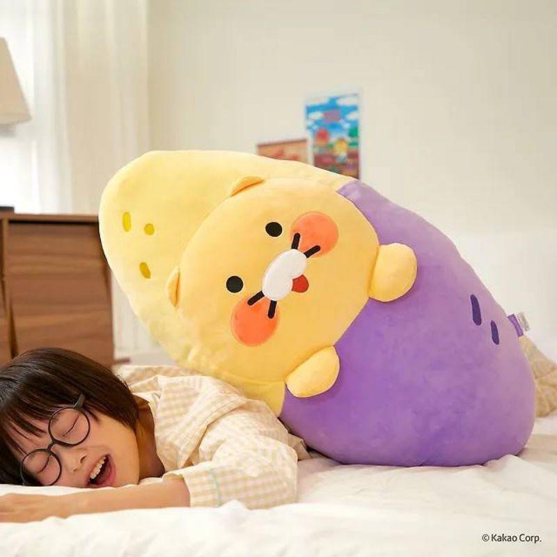 韓國連線 Kakao friends 春植大紅薯 巨型玩偶抱枕-細節圖4