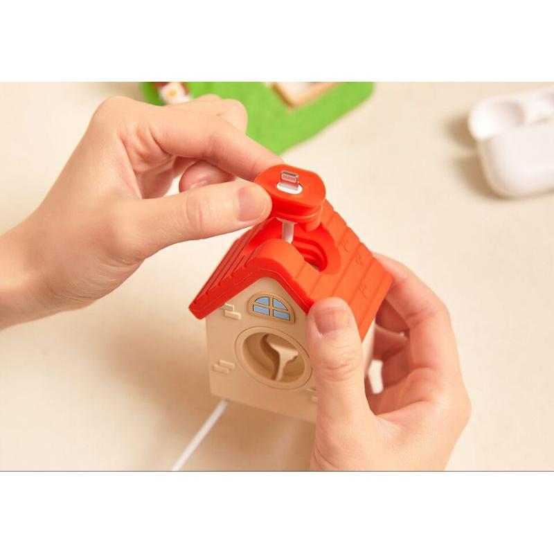 韓國連線 Kakao friends 春植的小屋蘋果耳機 手錶充電支架-細節圖2