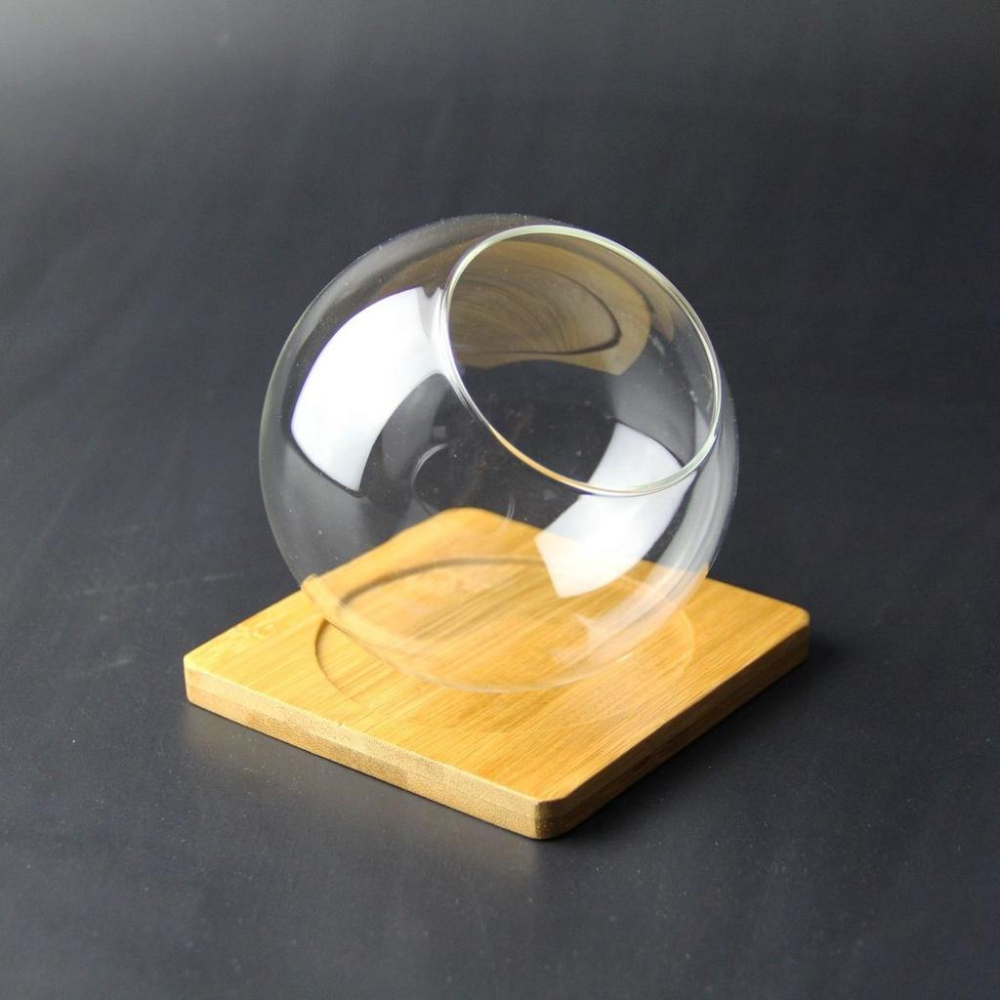 【免運24H出貨】消磁碗 吊掛式 水晶消磁碗 消磁 水晶淨化 水晶碎石 水晶礦石 消磁玻璃底座 玻璃碗【RS1433】-細節圖8