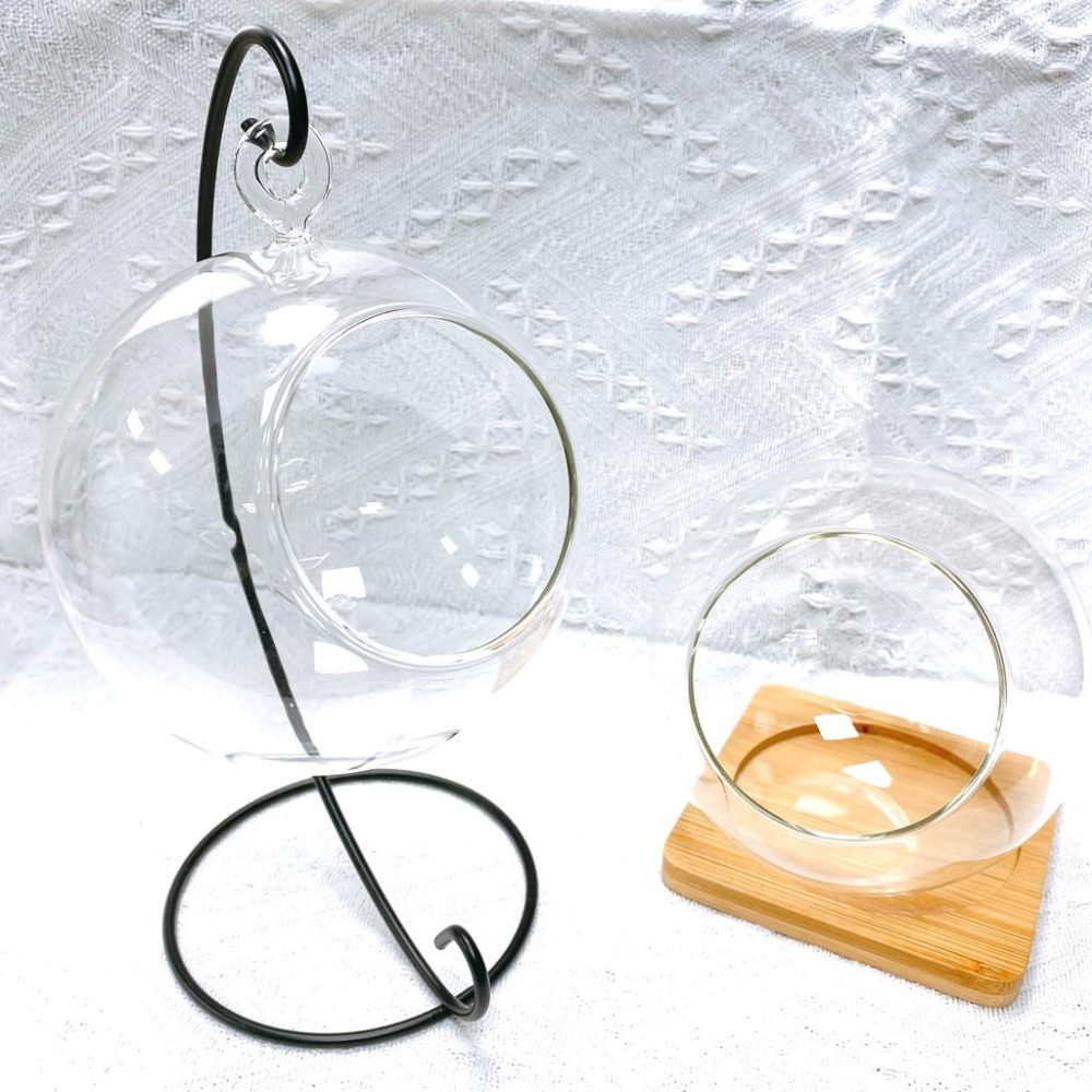 【免運24H出貨】消磁碗 吊掛式 水晶消磁碗 消磁 水晶淨化 水晶碎石 水晶礦石 消磁玻璃底座 玻璃碗【RS1433】-細節圖9