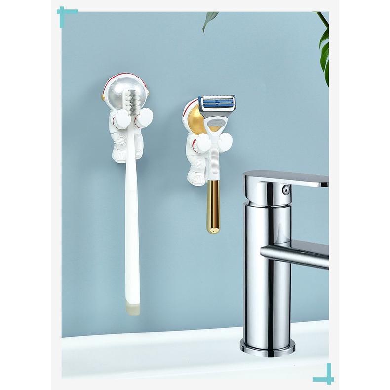 【免運+24H出貨🔥】 插頭掛勾 插頭架 插頭收納 太空人 掛勾 宇航員掛勾 掛鉤 宇航員 造型掛勾【RS1411】-細節圖8