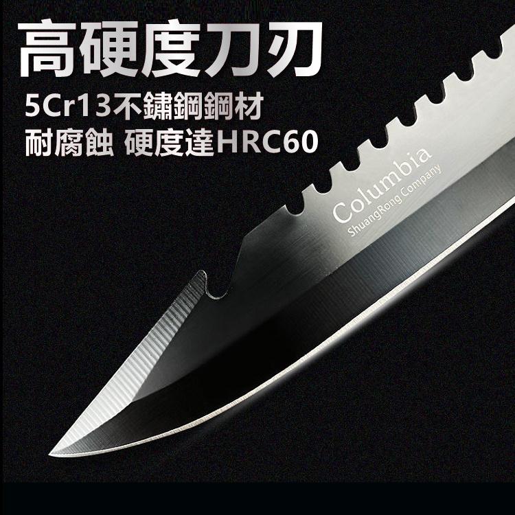 【台灣24H出貨】 軍刀 直刀 小刀 刀具 藍波刀 露營 刺刀 登山刀 野外求生 折刀 生存遊戲 軍用品【CP185】-細節圖3