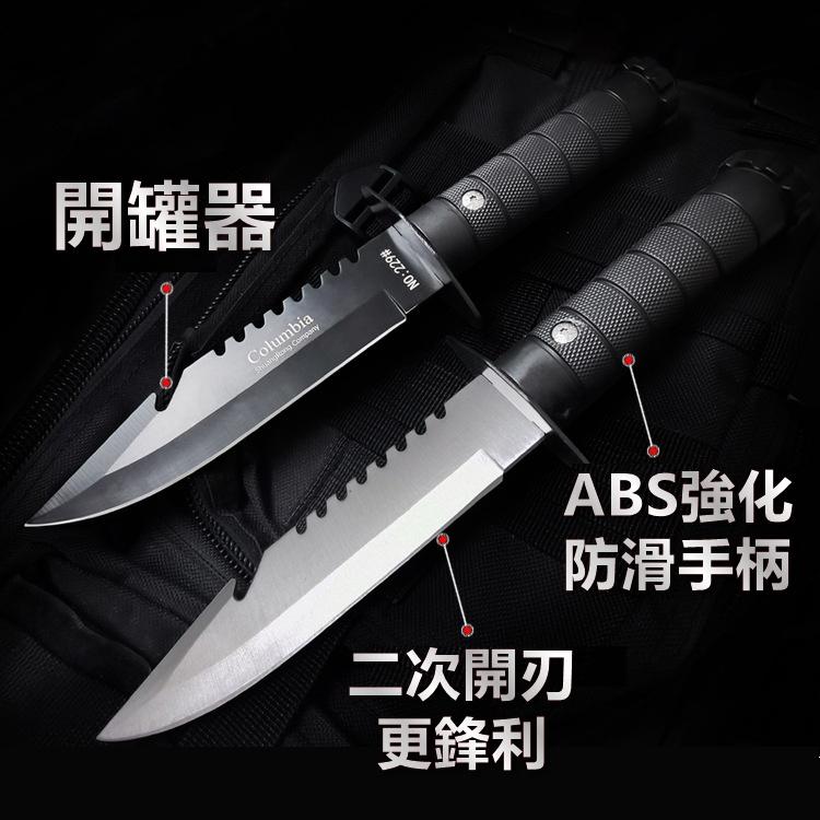 【台灣24H出貨】 軍刀 直刀 小刀 刀具 藍波刀 露營 刺刀 登山刀 野外求生 折刀 生存遊戲 軍用品【CP185】-細節圖4