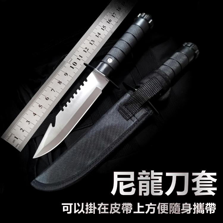 【台灣24H出貨】 軍刀 直刀 小刀 刀具 藍波刀 露營 刺刀 登山刀 野外求生 折刀 生存遊戲 軍用品【CP185】-細節圖5