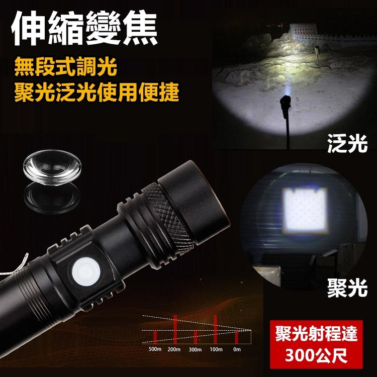 【送18650電池】手電筒 迷你手電筒 手電筒強光 充電手電筒 爆亮手電筒 led 手電筒 防災 地震【CP173】-細節圖6