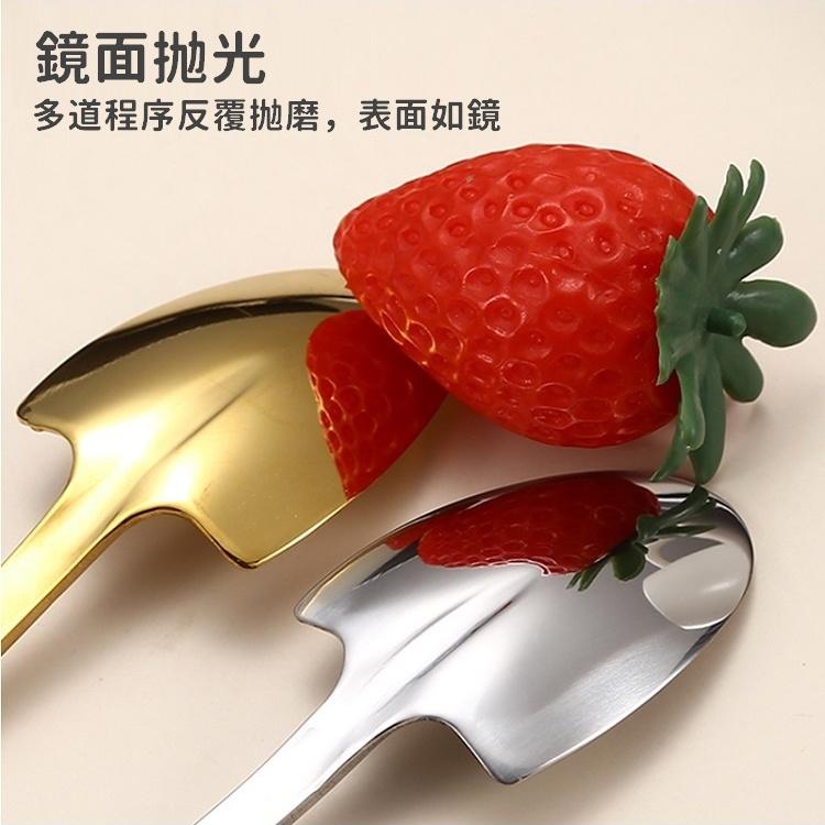 【台灣免運24h出貨】鏟子湯匙 湯匙叉子 鏟子叉子 小湯匙 水果叉 咖啡杓 造型湯匙 鐵鏟湯匙 攪拌棒【RS1397】-細節圖6