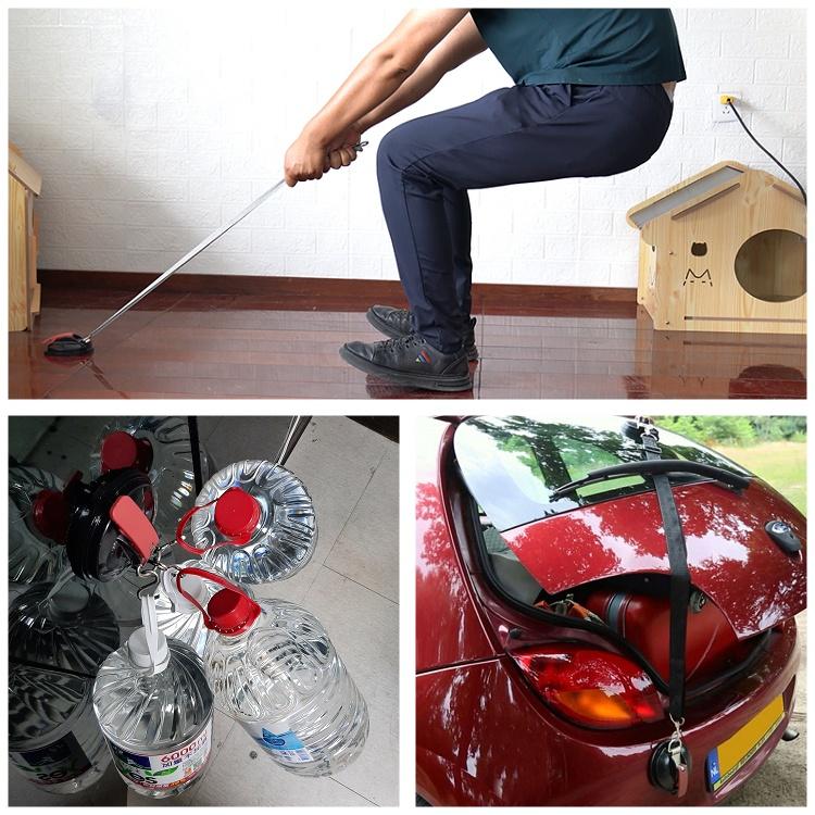 吸盤掛勾 強力吸盤 附2個S鈎 吊環 車泊 天幕 車宿 露營掛鉤 天幕 天幕帳 掛勾 露營掛架 天幕固定【CP126】-細節圖9