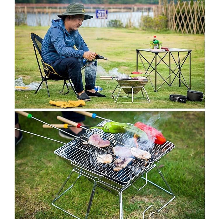 不鏽鋼焚火台  焚火台 焚火架 燒烤架 燒烤爐 烤肉架 烤肉爐 烤肉 戶外 露營 露營用品【CP097】-細節圖9