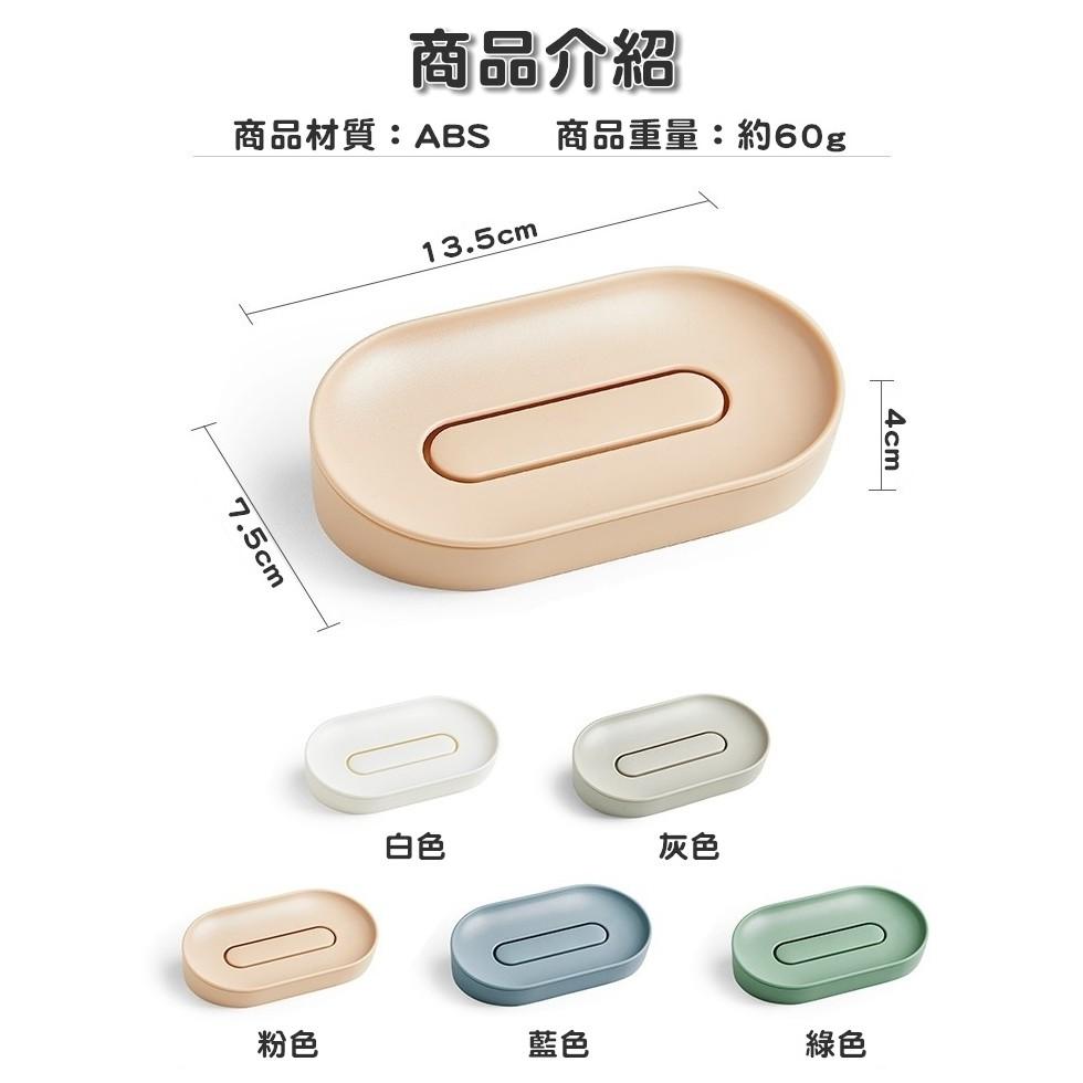 北歐風肥皂盒 免打孔肥皂盒 可拆卸 兩用 肥皂盒 瀝水肥皂盒 肥皂架 浴室 衛浴【RS1155】-細節圖2