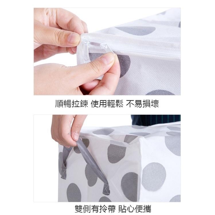 大容量 可透視棉被收納袋 衣物收納袋 防塵袋 收納袋 無紡布 衣物防塵袋 棉被收納袋 居家 整理袋 衣物【RB594】-細節圖6