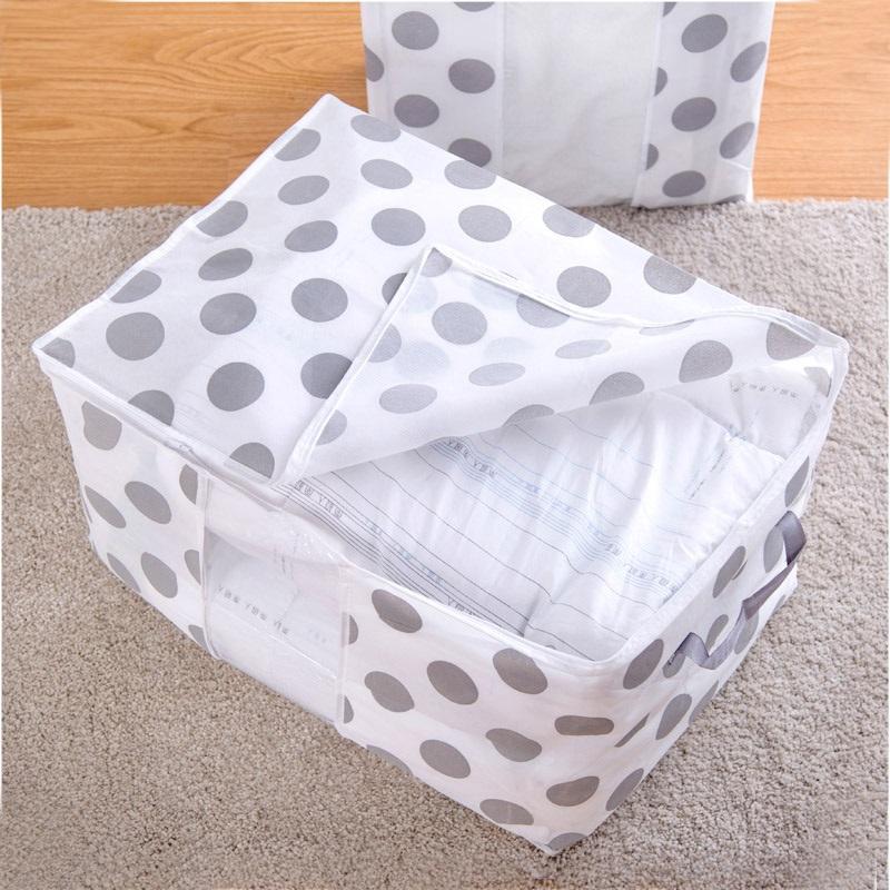 大容量 可透視棉被收納袋 衣物收納袋 防塵袋 收納袋 無紡布 衣物防塵袋 棉被收納袋 居家 整理袋 衣物【RB594】-細節圖9