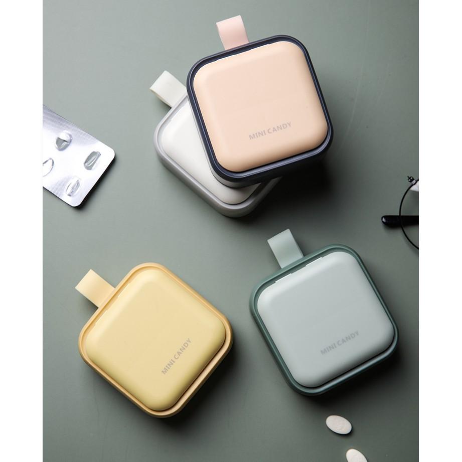 北歐風藥盒 小藥盒 分裝藥盒 藥物盒 攜帶型藥盒 收納藥盒 藥盒 多格藥盒 方糖藥盒 藥丸盒【RS1181】-細節圖4