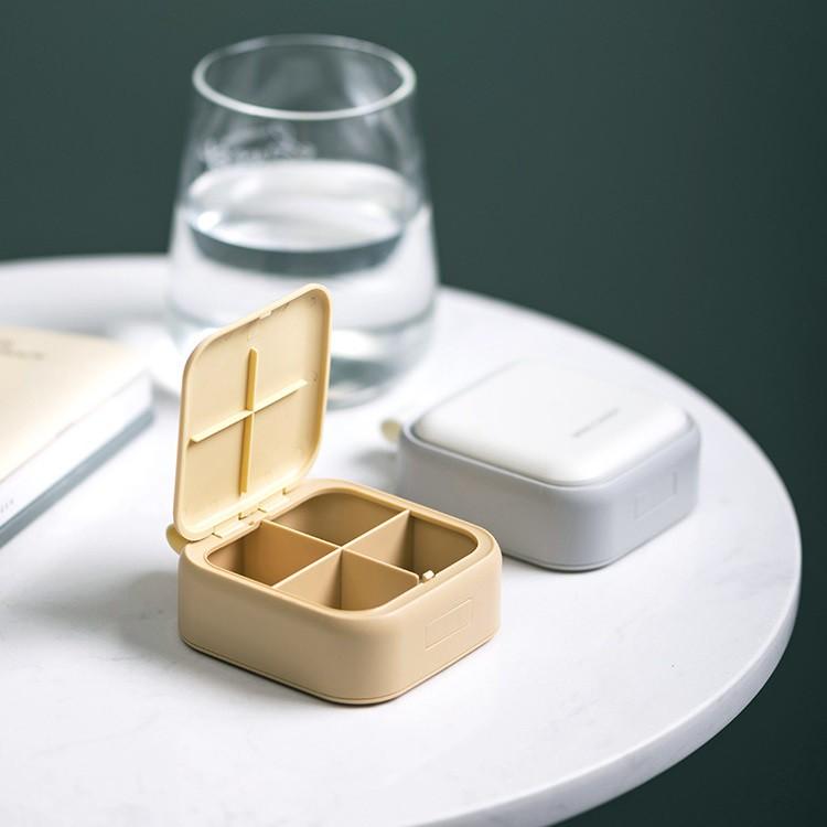 北歐風藥盒 小藥盒 分裝藥盒 藥物盒 攜帶型藥盒 收納藥盒 藥盒 多格藥盒 方糖藥盒 藥丸盒【RS1181】-細節圖7