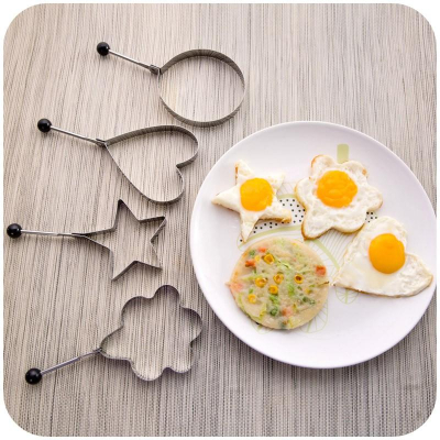 【台灣出貨】不鏽鋼煎蛋器 造型煎蛋器 模型 餅乾 烘焙 雞蛋 荷包蛋 吐司 雞蛋圈【RS544】