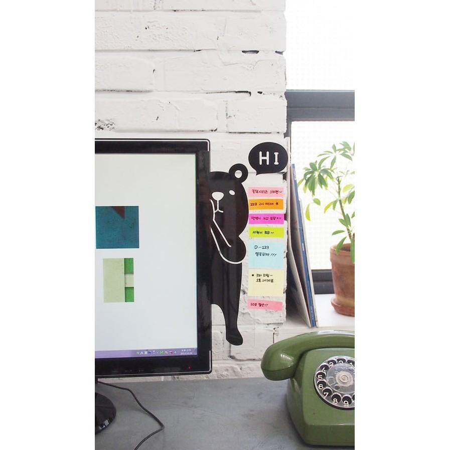 螢幕側面貼 電腦螢幕便利貼 螢幕側面貼 便利貼 留言板 便條紙板 便簽留言貼板 文具用品【RS336】-細節圖3