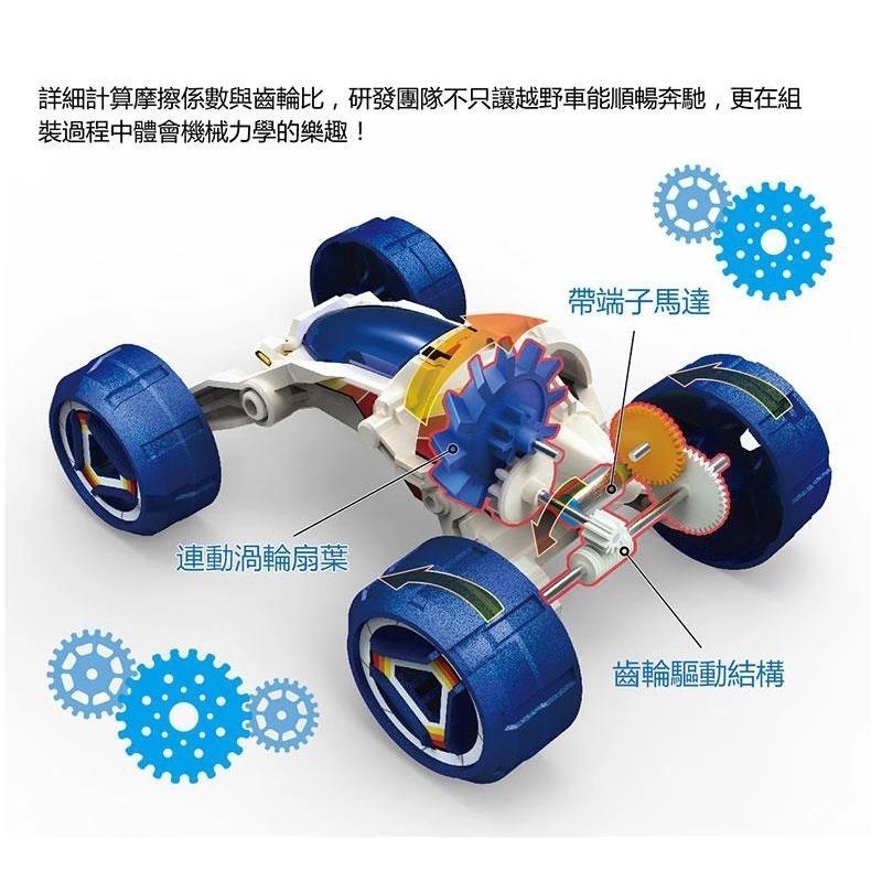 DIY品牌聯盟】Pro＇sKit 寶工｜GE-754｜科學玩具｜鹽水動力越野車｜兒童節禮物｜親子遊戲｜交換禮物｜兒童玩具-細節圖8
