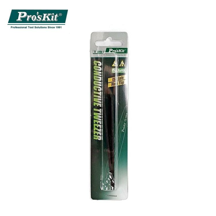【DIY品牌聯盟】Pro＇sKit 寶工 TZ-100A 防靜電纖維特尖鑷子 防靜電鑷子 纖維鑷子 鑷子 精密鑷子-細節圖8