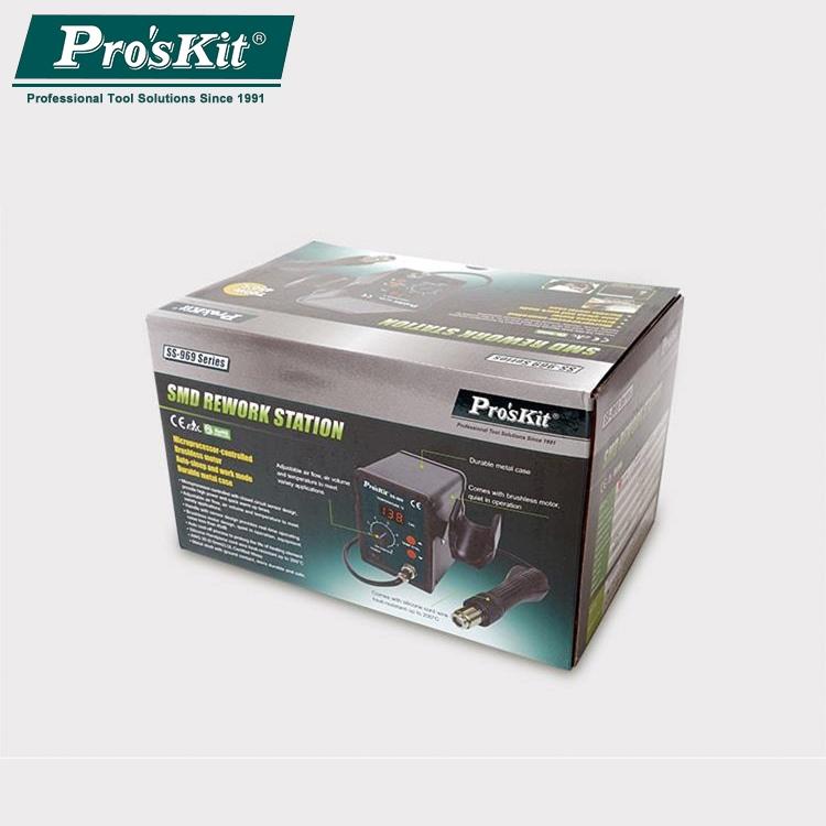 【DIY品牌聯盟】Pro＇sKit 寶工 SS-969E 柔風型SMD拆焊台 拆焊機 拆焊台 熱風槍 拆焊-細節圖7