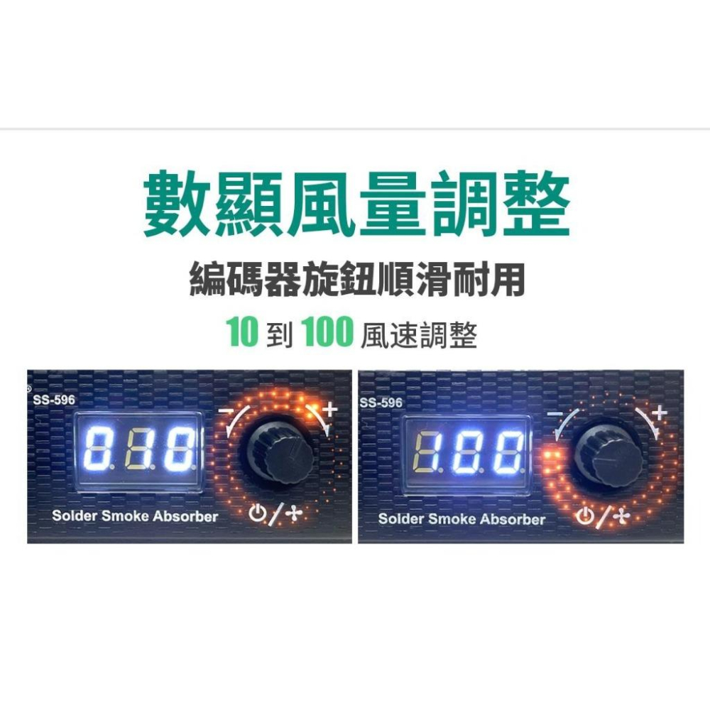 【DIY品牌聯盟】Pro＇sKit 寶工 桌面煙霧淨化器 SS-596A 煙霧淨化器 空氣淨化器 淨化器-細節圖5