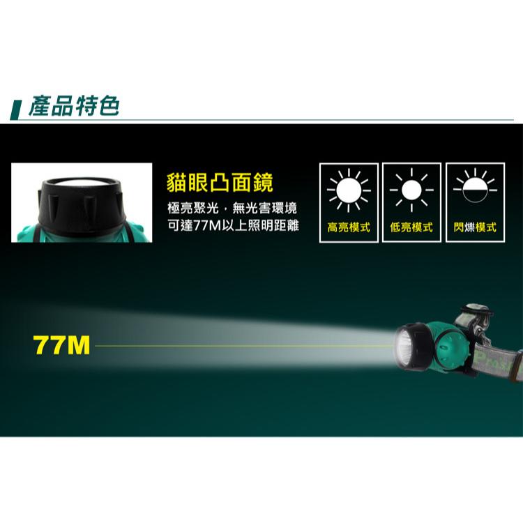 【DIY品牌聯盟】Pro＇sKit 寶工 FL-528 LED頭燈 登山頭燈 釣魚頭燈 露營頭燈 修車頭燈 水電頭燈-細節圖5