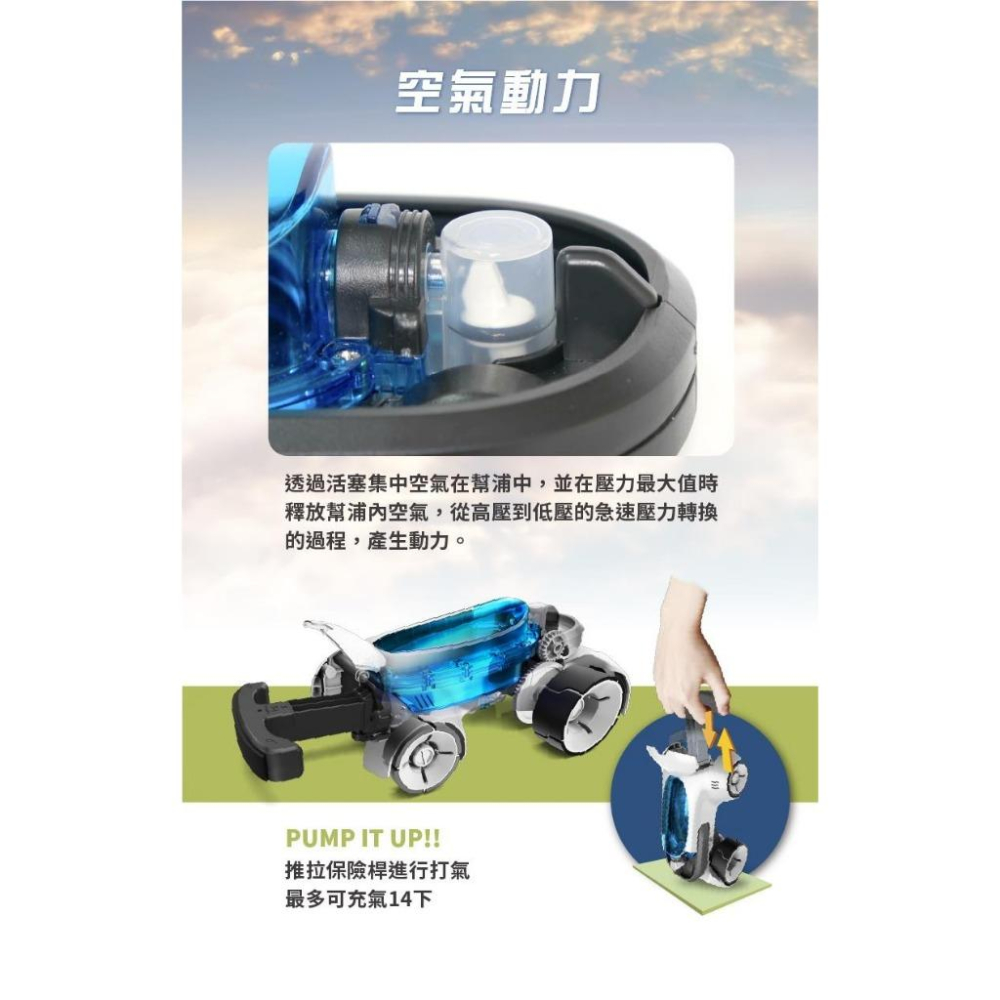 【Pro＇sKit 寶工】GE-732 科學玩具.空氣動力超跑 .萬物雜誌評選年度最愛科玩. 親子 DIY 學習教具-細節圖6