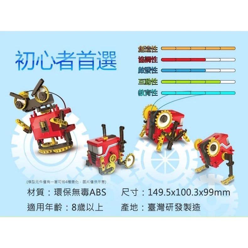 【Pro＇sKit 寶工】GE-891 4合1變形蟲 親子 DIY 學習教具 ST安全玩具 模型 台灣製造-細節圖5