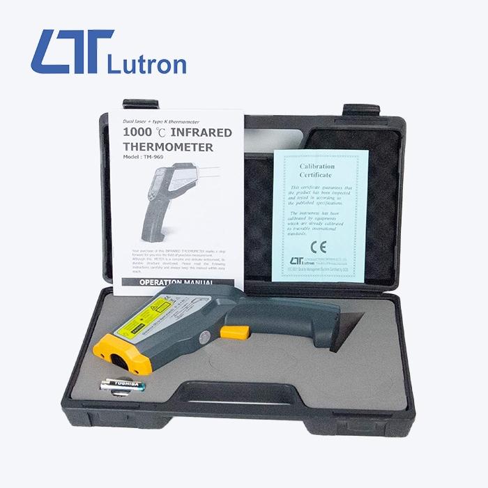 【DIY品牌聯盟】Lutron 路昌 雙紅外線溫度器 TM-969 紅外線測溫儀 測溫槍 測溫溫度槍 溫度計-細節圖6