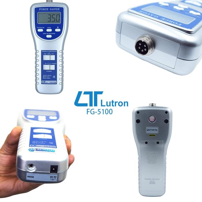 【DIY品牌聯盟】 Lutron 路昌 拉壓力計 FG-5100 外接式推拉力計-細節圖3