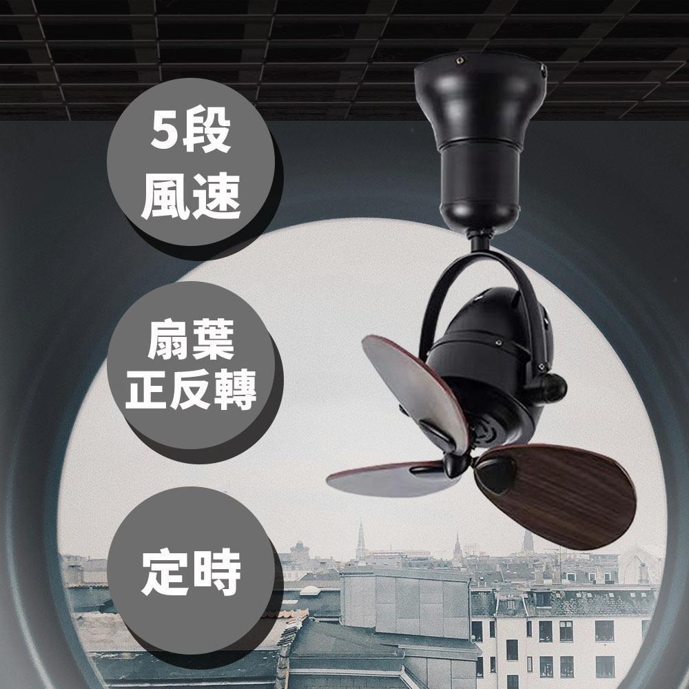 【formosa】16吋DC馬達歐風吊扇 附遙控器 5段風速 可調扇燈角度 DC馬達-細節圖2