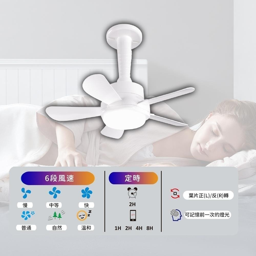 【formosa】台灣現貨 16吋日式DC風扇燈 附遙控器  E27燈座 LED 15W 調光調色 6段風速 DC馬達-細節圖4