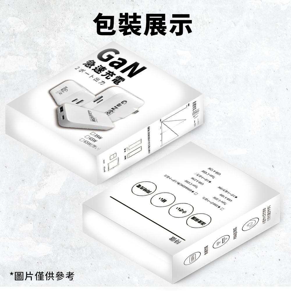 【formosa】現貨 65W GaN氮化鎵 雙孔快充 充電器 Type-C PD快充 QC快充 iPhone17 平板-細節圖9