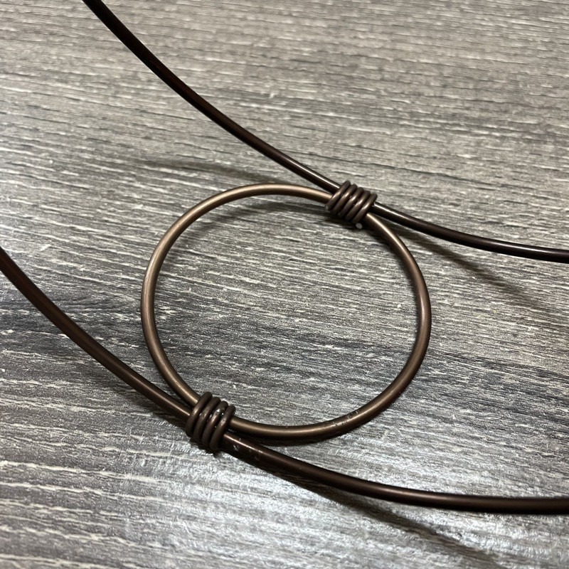 微甜多肉小陽台．空氣鳳梨的家｜鋁線手作．橘子小花架（不含植物）-細節圖4