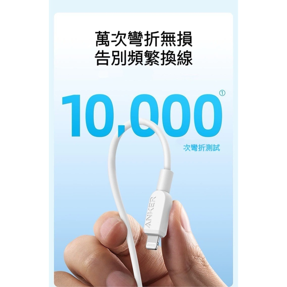 🌟新品上市 美國ANKER 蘋果lightning 60W快充傳輸線 充電線 iphone線 快充線 MFi認證 PD-細節圖4