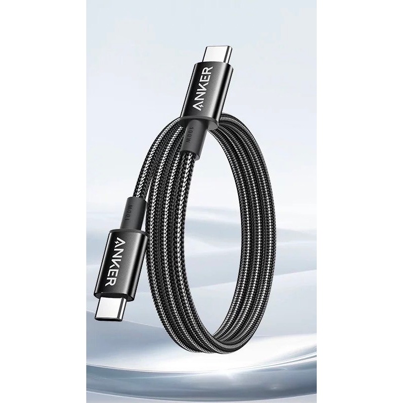 🌟新品上市 美國ANKER 100W冰晶編織快充線 安卓 筆電 充電線 type-c 傳輸線 蘋果線 i15-規格圖9