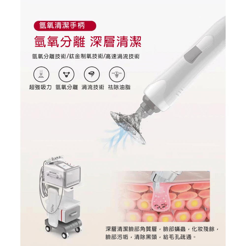 免運送貨到府美容院 皮膚管理中心客戶信息管理皮膚分析儀商用款氫氧護膚儀｜多頭冰雕美容儀｜補水清潔煥膚導入儀｜美容館適用-細節圖2