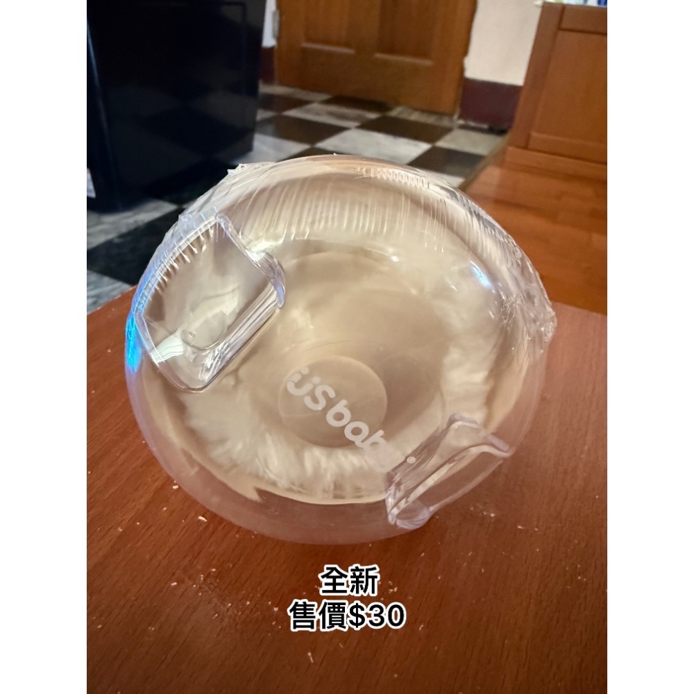 小獅王奶粉罐(二手/粉)/優生高級粉撲(全新)-細節圖2