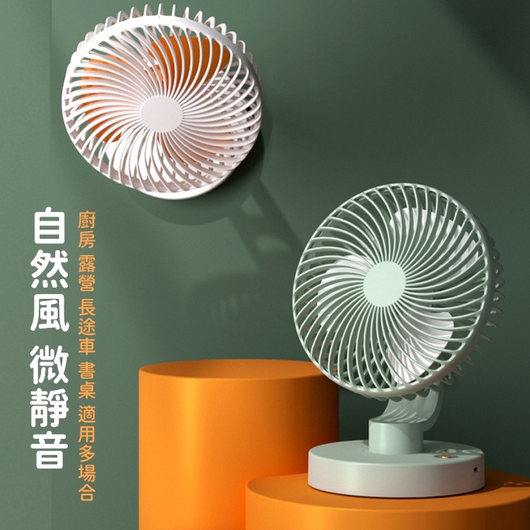 小風扇 usb風扇 擺頭風扇 自動擺頭小夾扇 推車風扇 電風扇 小電扇 靜音風扇【RS1492】-細節圖6
