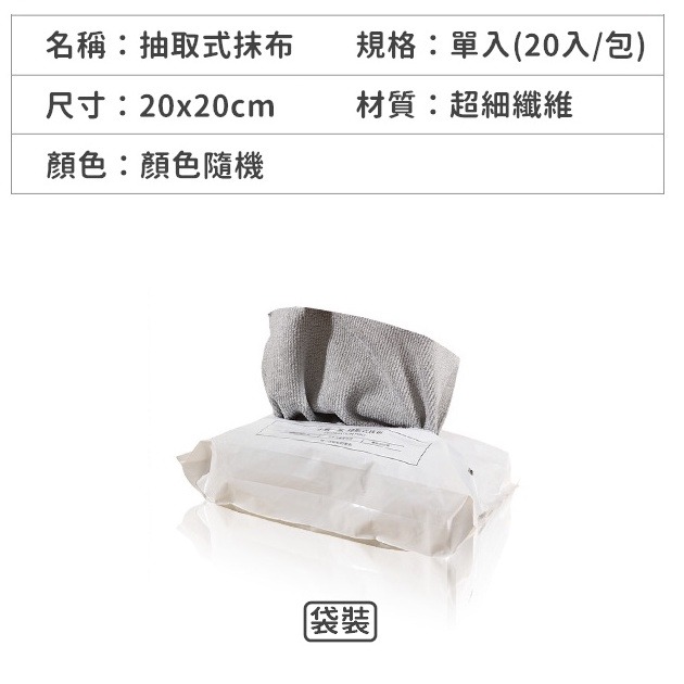 【工廠直營台灣出貨】抽取式抹布 超細纖維布 清潔巾 抹布 吸水抹布 廚房抹布 去油抹布 洗碗布 清潔布【RS1403】-細節圖3