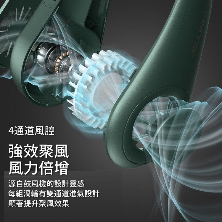 【工廠直營 台灣出貨】掛脖風扇 掛脖小風扇 頸掛電扇 無葉風扇 小風扇 運動風扇 USB風扇 隨身風扇【RS1401】-細節圖5