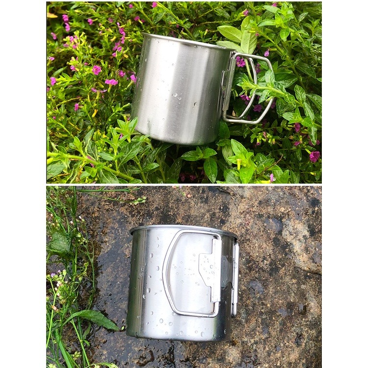 【工廠直營 台灣出貨】露營杯 水杯 不鏽鋼杯 啤酒杯 露營餐具 露營用品 戶外用品 登山用品【CP104】-細節圖7