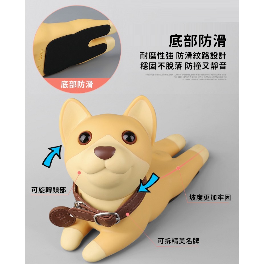 【工廠直營 台灣出貨】動物造型門擋 可愛門擋 安全門卡 防撞門塞 防撞門檔 居家防護 防夾手門擋【RS1195】-細節圖6