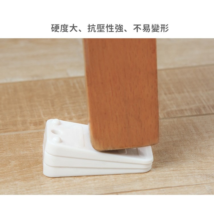 【工廠直營 台灣出貨】家具椅腳墊 椅腳墊 一包3入 床腳增高墊 水平腳墊 可調節腳墊 調節水平墊【RS1134】-細節圖3