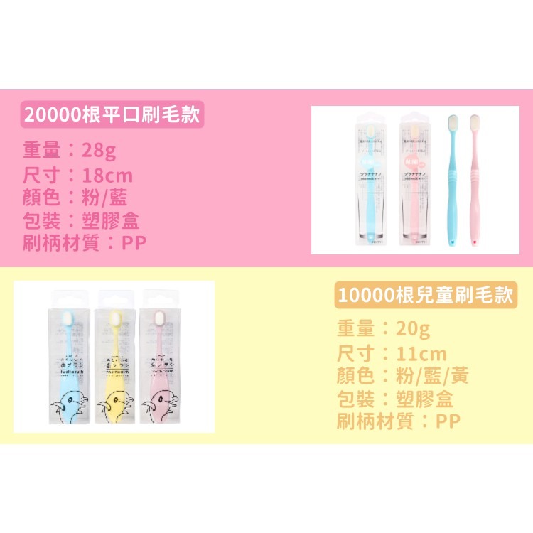 【工廠直營 台灣出貨】竹炭牙刷 20000根微奈米萬毛牙刷 納米牙刷 成人牙刷 兒童牙刷 軟毛牙刷【RS1065】-細節圖3