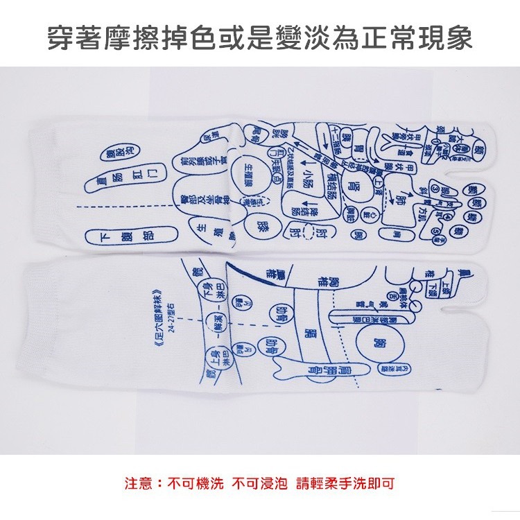 【工廠直營 台灣出貨】腳底穴道襪 襪子 穴道襪 按摩神器 穴位圖 腳底穴道 按摩【RS1017】-細節圖5